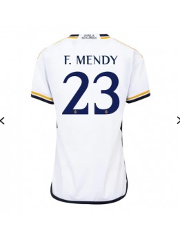 Billige Real Madrid Ferland Mendy #23 Hjemmedrakt Dame 2023-24 Kortermet